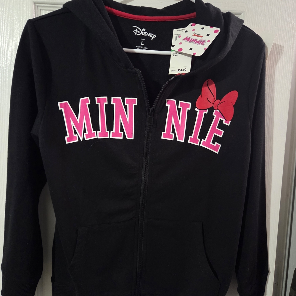 Disney Minnie Mouse Black Hoodie for Kids